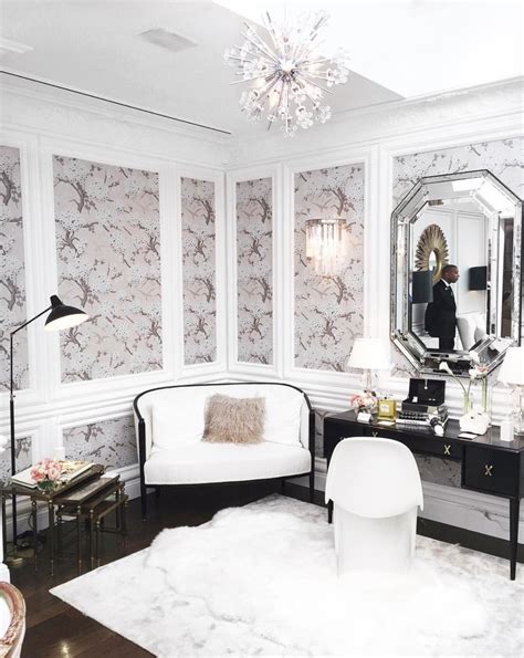 chanel inspired room decor.